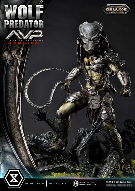 Aliens vs. Predator: Requiem Real Elite Masterline Wolf Predator (Deluxe Ver.) 1/3 Scale Statue Gallery Image 113