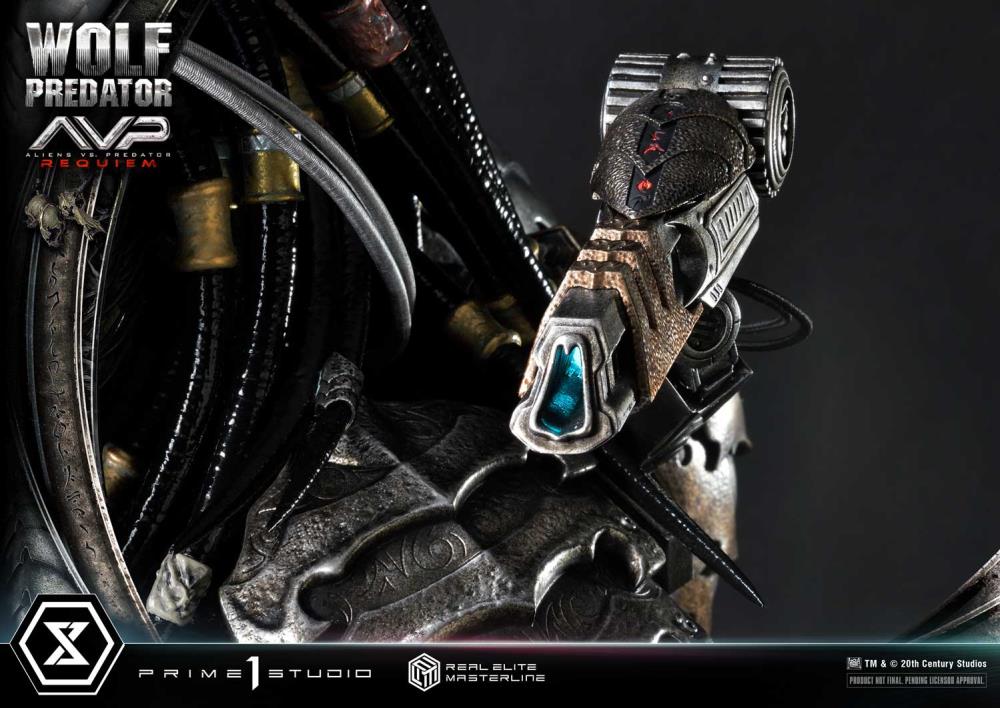Aliens vs. Predator: Requiem Real Elite Masterline Wolf Predator (Deluxe Ver.) 1/3 Scale Limited Edition Statue (with Bonus) Gallery Image 141