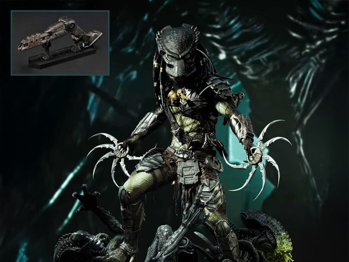 Aliens vs. Predator: Requiem Real Elite Masterline Wolf Predator (Deluxe Ver.) 1/3 Scale Limited Edition Statue (with Bonus) Gallery Image 1
