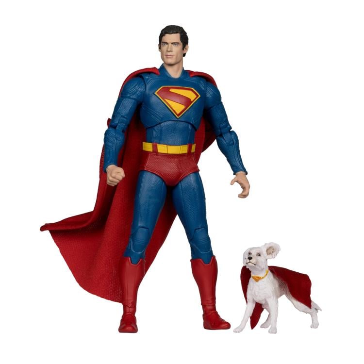 Superman (2025) DC Multiverse Superman & Krypto (Deluxe Theatrical Edition) Action Figure Gallery Image 8