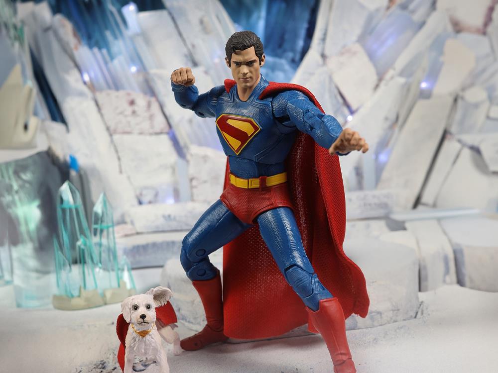 Superman (2025) DC Multiverse Superman & Krypto (Deluxe Theatrical Edition) Action Figure Gallery Image 1
