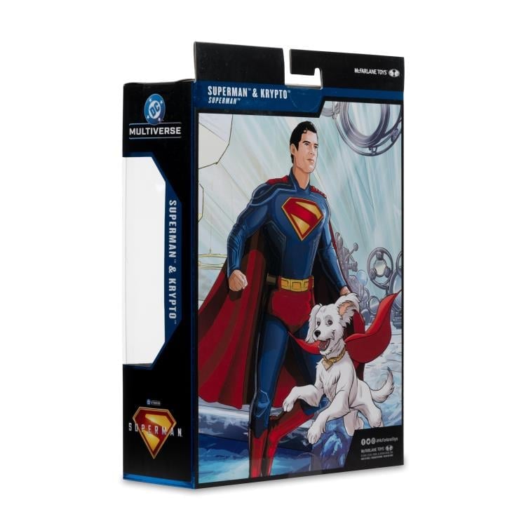 Superman (2025) DC Multiverse Superman & Krypto (Deluxe Theatrical Edition) Action Figure Gallery Image 15