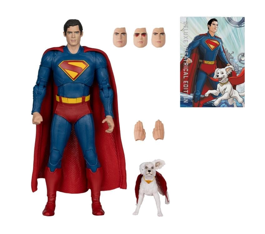 Superman (2025) DC Multiverse Superman & Krypto (Deluxe Theatrical Edition) Action Figure Gallery Image 11