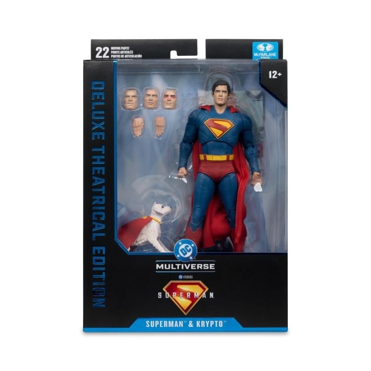 Superman (2025) DC Multiverse Superman & Krypto (Deluxe Theatrical Edition) Action Figure Gallery Image 13