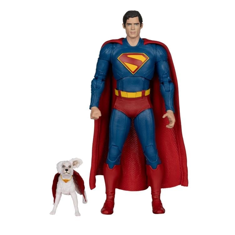 Superman (2025) DC Multiverse Superman & Krypto (Deluxe Theatrical Edition) Action Figure Gallery Image 9