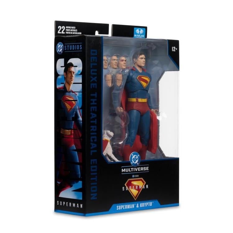 Superman (2025) DC Multiverse Superman & Krypto (Deluxe Theatrical Edition) Action Figure Gallery Image 14