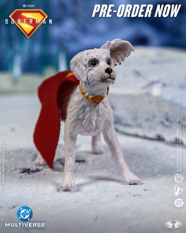 Superman (2025) DC Multiverse Superman & Krypto (Deluxe Theatrical Edition) Action Figure Gallery Image 6