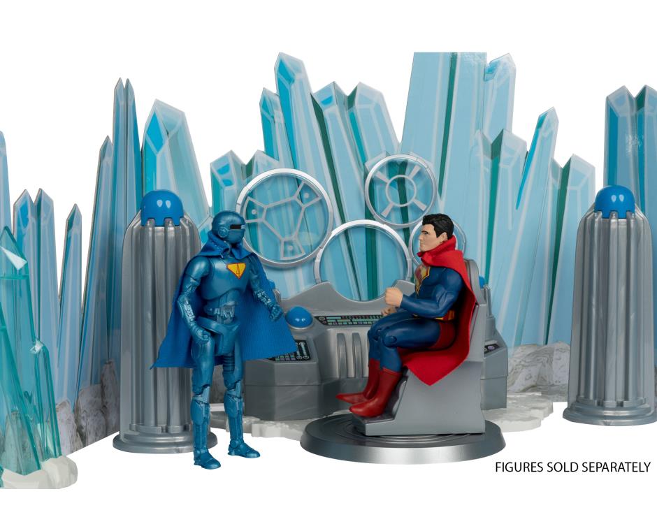 Superman (2025) DC Super Powers Fortress of Solitude Playset Gallery Image 4