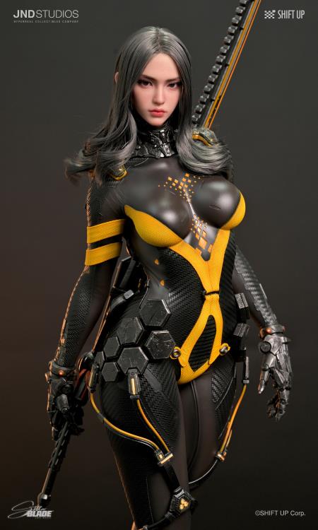 Stellar Blade Hyperreal Eve, Tachy and Drone 1/3 Scale Limited Edition Statue Set Gallery Image 12