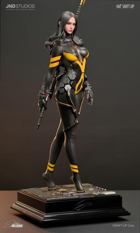 Stellar Blade Hyperreal Eve, Tachy and Drone 1/3 Scale Limited Edition Statue Set Gallery Image 6