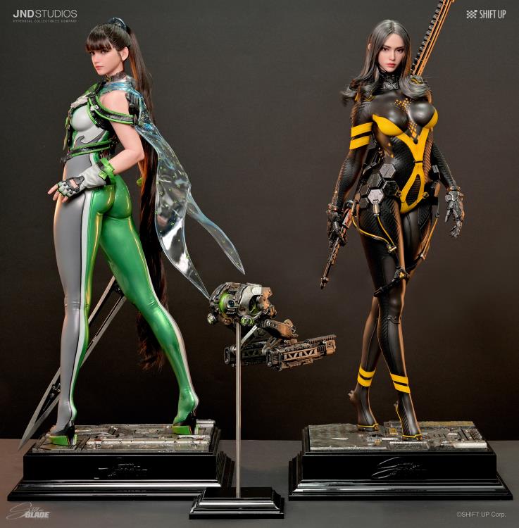 Stellar Blade Hyperreal Eve, Tachy and Drone 1/3 Scale Limited Edition Statue Set Gallery Image 4