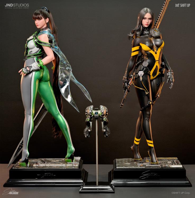Stellar Blade Hyperreal Eve, Tachy and Drone 1/3 Scale Limited Edition Statue Set Gallery Image 3