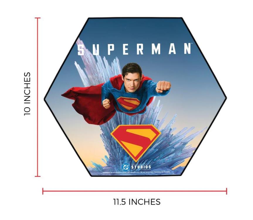 Superman (2025) Superman's Fortress Knexagon Wood Print Gallery Image 7
