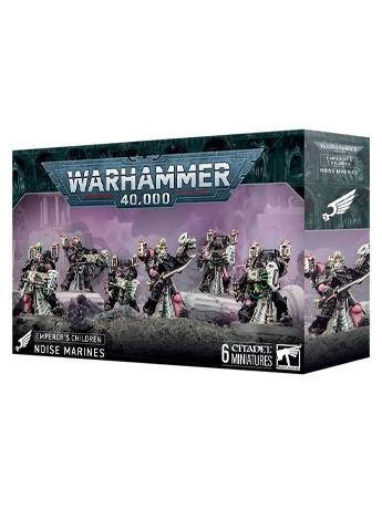 Warhammer 40,000 Emperor's Children Noise Marines Citadel Miniatures Set Gallery Image 2