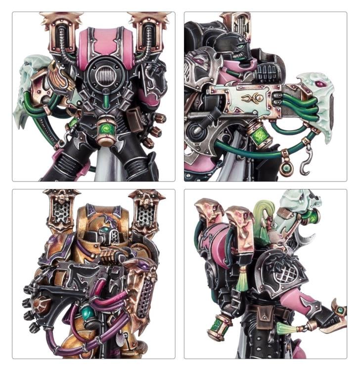 Warhammer 40,000 Emperor's Children Noise Marines Citadel Miniatures Set Gallery Image 5
