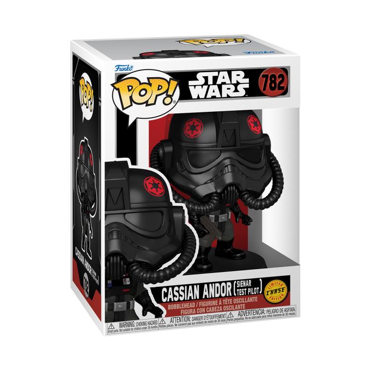 Star Wars: Andor Pop! #782 Cassian Andor (Sienar Test Pilot) (Chase) Gallery Image 3