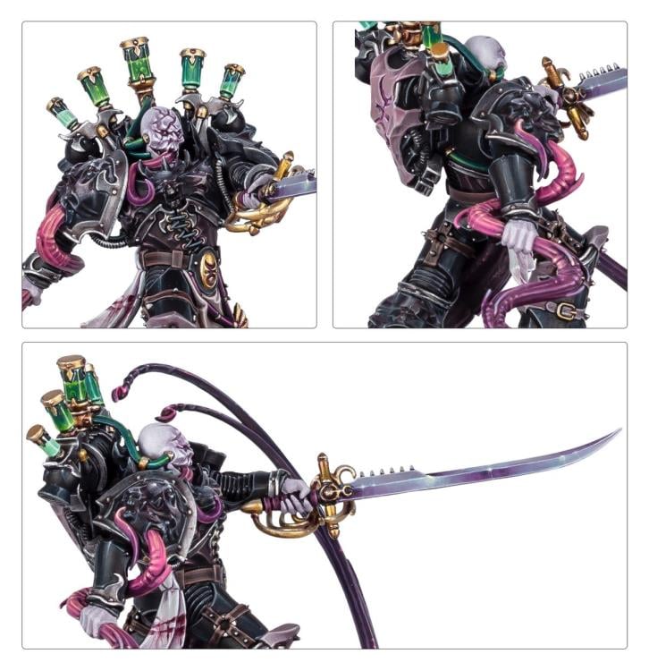 Warhammer 40,000 Emperor's Children Lucius the Eternal Citadel Miniature Gallery Image 4