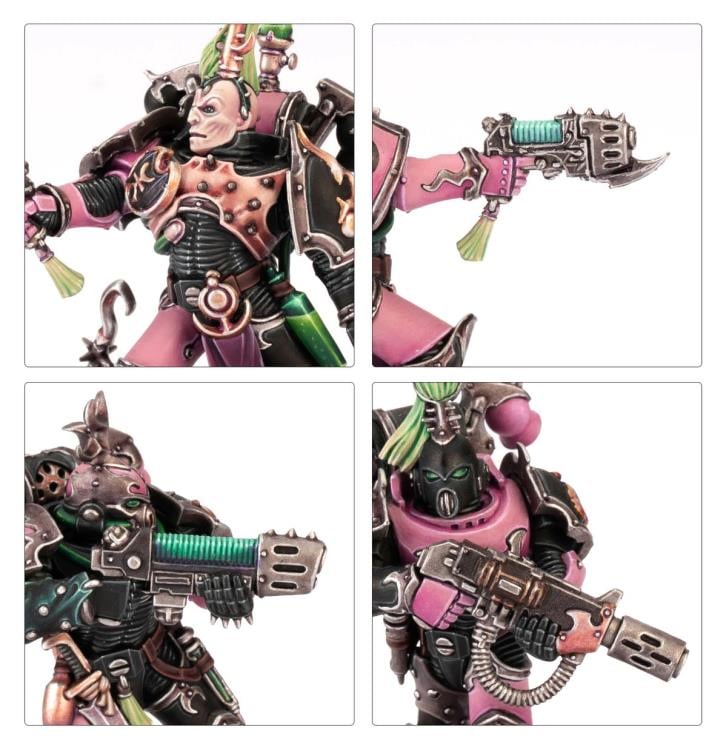 Warhammer 40,000 Emperor's Children Tormentors Citadel Miniatures Set Gallery Image 5