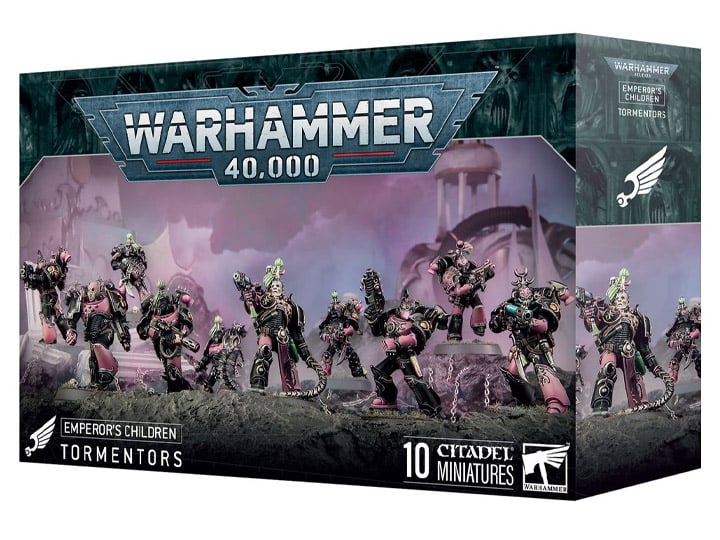 Warhammer 40,000 Emperor's Children Tormentors Citadel Miniatures Set Gallery Image 1