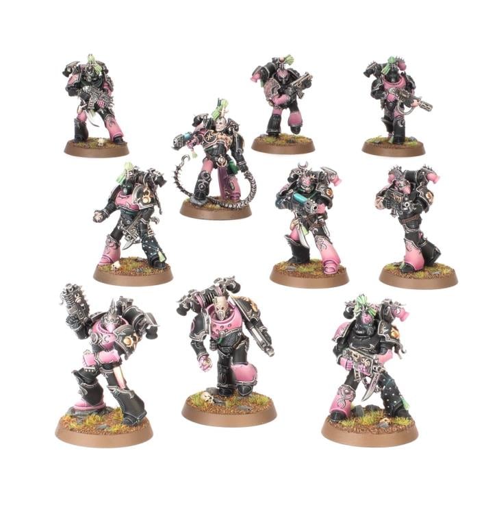 Warhammer 40,000 Emperor's Children Tormentors Citadel Miniatures Set Gallery Image 3