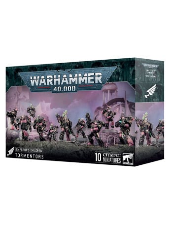 Warhammer 40,000 Emperor's Children Tormentors Citadel Miniatures Set Gallery Image 2