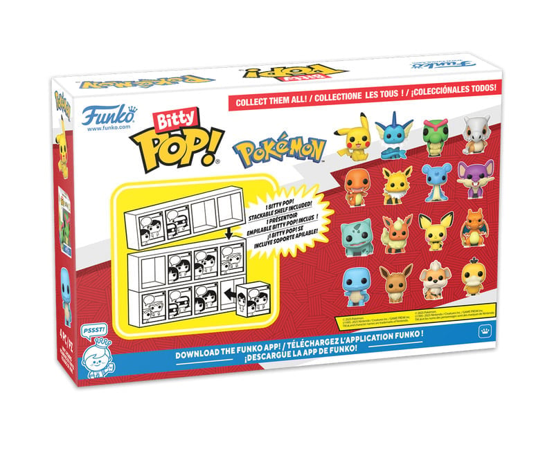 Pokemon Bitty Pop! Series 1 Four-Pack Gallery Image 4