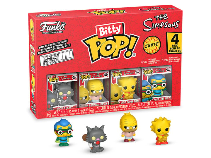 The Simpsons Bitty Pop! Series 4 Four-Pack Gallery Image 1
