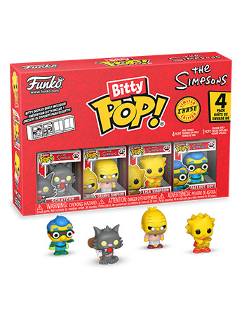 The Simpsons Bitty Pop! Series 4 Four-Pack Gallery Image 2