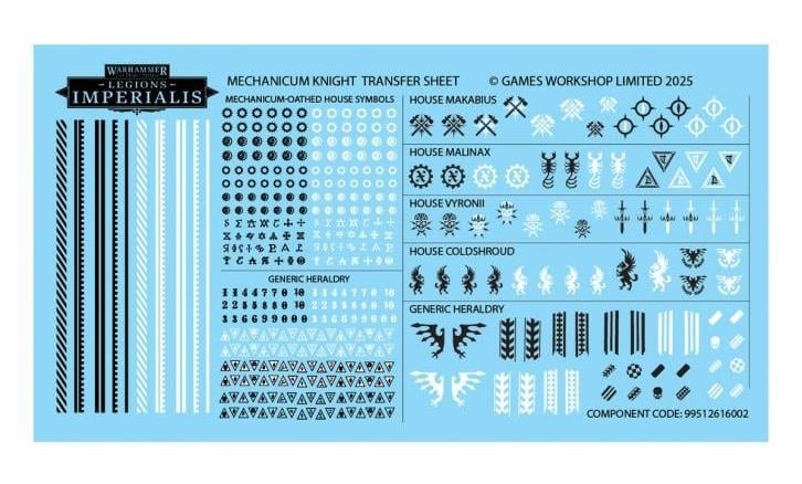 Warhammer: The Horus Heresy Legions Imperialis Mechanicum Cerastus Knights Atrapos Epic Scale Miniatures Set Gallery Image 7