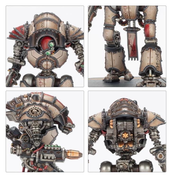 Warhammer: The Horus Heresy Legions Imperialis Mechanicum Cerastus Knights Atrapos Epic Scale Miniatures Set Gallery Image 4