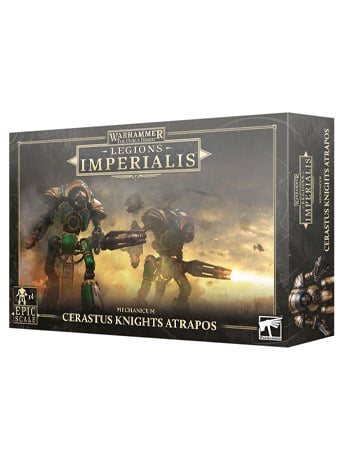 Warhammer: The Horus Heresy Legions Imperialis Mechanicum Cerastus Knights Atrapos Epic Scale Miniatures Set Gallery Image 2