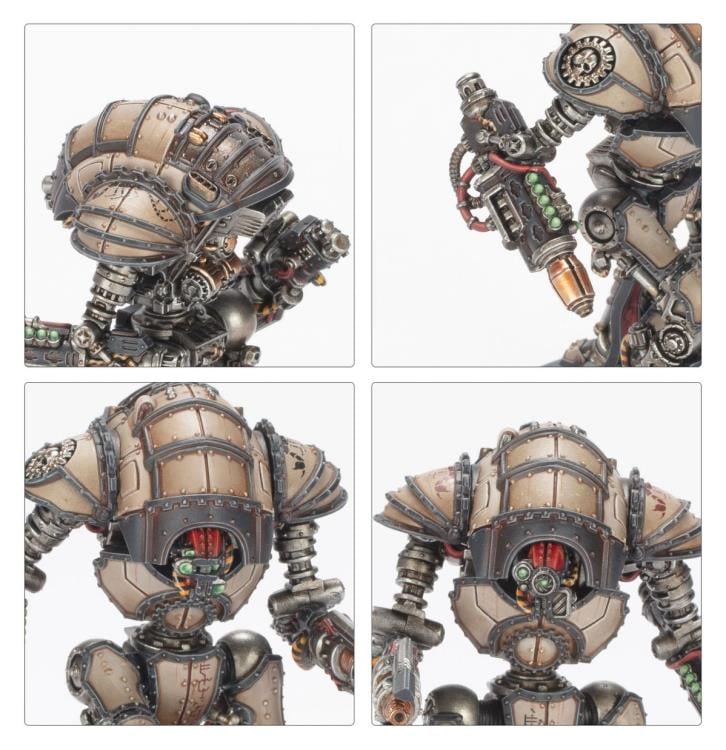 Warhammer: The Horus Heresy Legions Imperialis Mechanicum Cerastus Knights Atrapos Epic Scale Miniatures Set Gallery Image 5