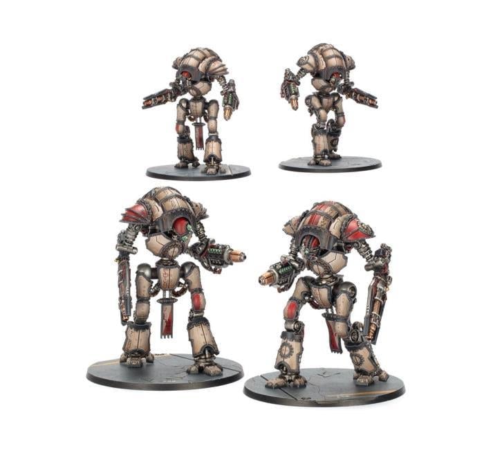 Warhammer: The Horus Heresy Legions Imperialis Mechanicum Cerastus Knights Atrapos Epic Scale Miniatures Set Gallery Image 3