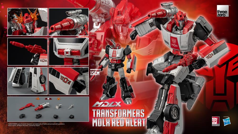 Transformers MDLX Articulated Figure Series Red Alert Gallery Image 14