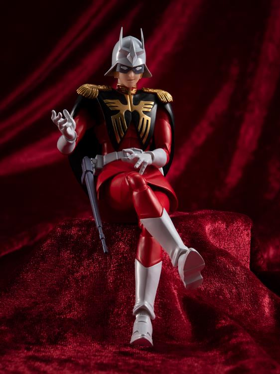 SHFiguarts CHAR AZNABLE フィギュア Mobile Suit Gundam S.H.Figuarts Char Aznable Action Figure