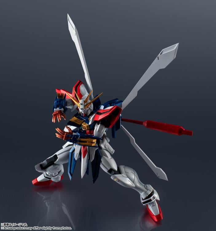 Mobile Fighter G Gundam Gundam Universe GF13-017NJII Burning Gundam (Renewal) Action Figure Gallery Image 6