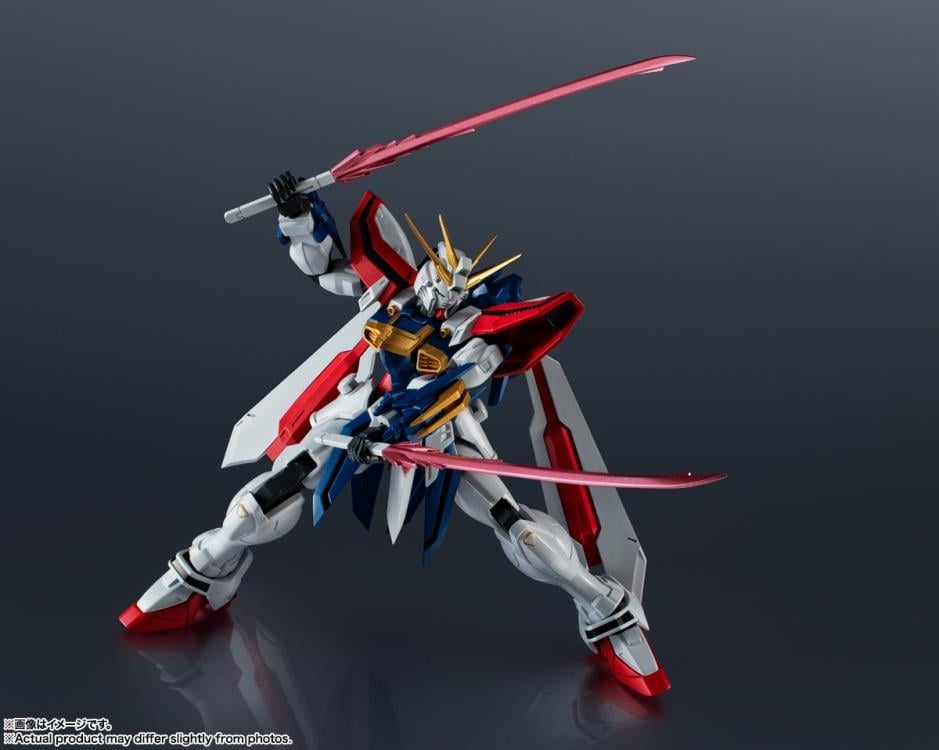 Mobile Fighter G Gundam Gundam Universe GF13-017NJII Burning Gundam (Renewal) Action Figure Gallery Image 8