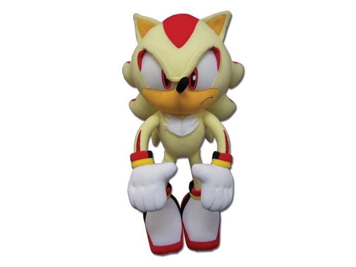 Sonic The Hedgehog Super Shadow 10" Plush Gallery Image 1