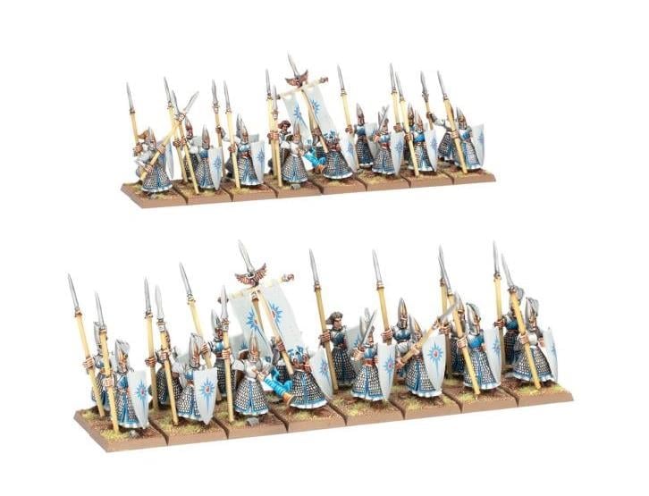 その他 Warhammer The Old World Elven Spearmen Warhammer: The Old World High Elf Realms Elven Spearmen Citadel