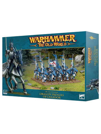 Warhammer: The Old World High Elf Realms Dragon Princes of Caledor Citadel Miniatures Set Gallery Image 2