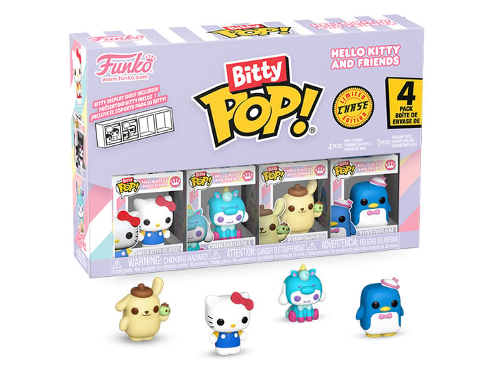 Hello Kitty and Friends Bitty Pop! Series 1 Four-Pack Gallery Image 1