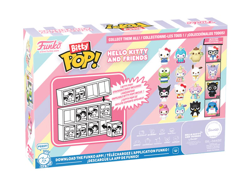 Hello Kitty and Friends Bitty Pop! Series 1 Four-Pack Gallery Image 4