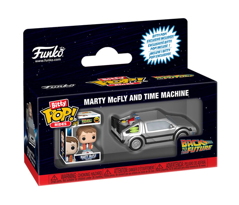 Back to the Future Bitty Pop! Rides Marty McFly and Time Machine Gallery Image 5