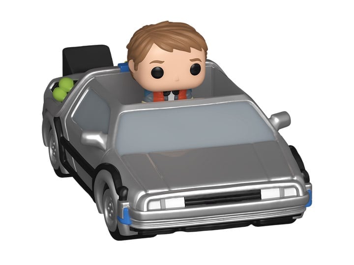 Back to the Future Bitty Pop! Rides Marty McFly and Time Machine Gallery Image 1