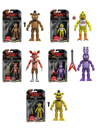 Five Nights at Freddy's Articulated Figure - Set of 5 Gallery Image 2