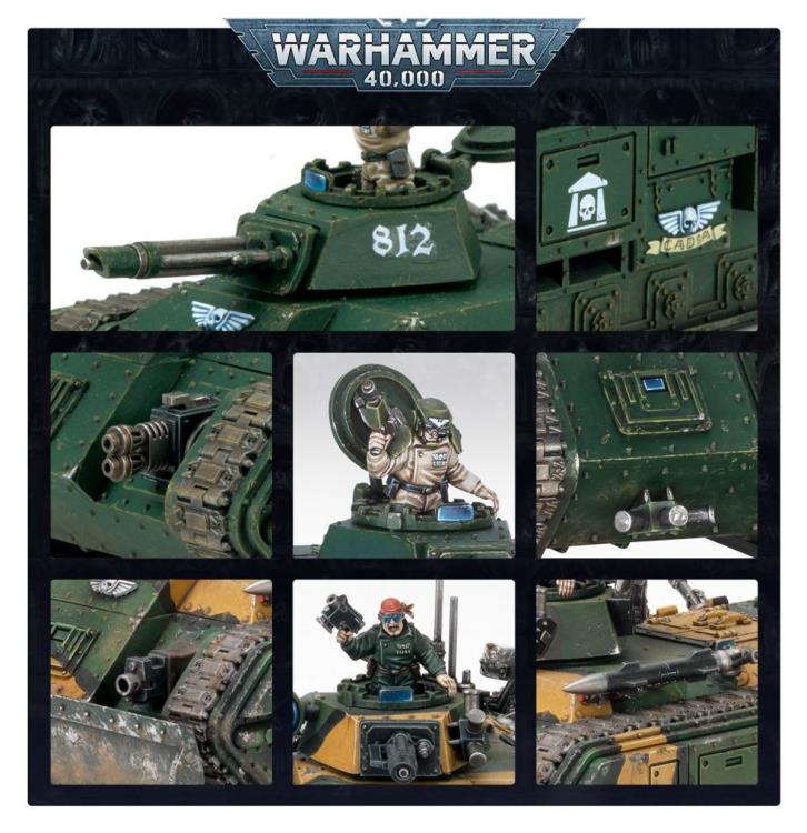 Warhammer 40,000 Astra Militarum Chimera Miniature Gallery Image 4