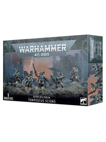 Warhammer 40,000 Astra Militarum Tempestus Scions Miniatures Set Gallery Image 2