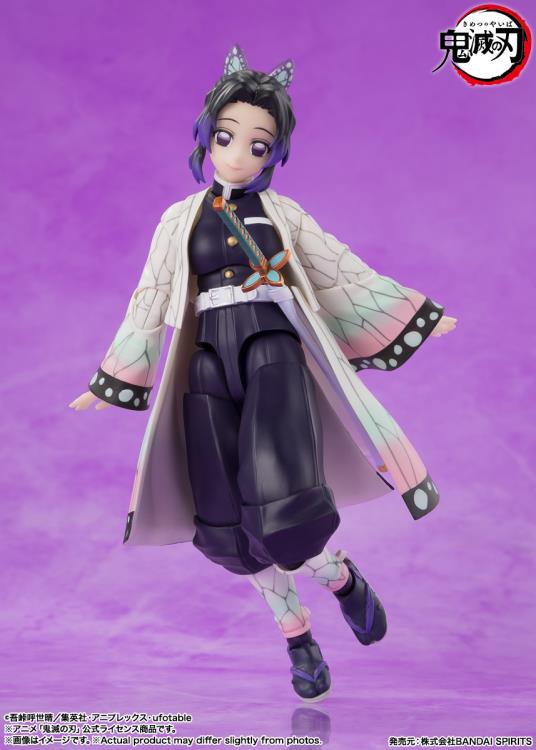 Demon Slayer: Kimetsu no Yaiba S.H.Figuarts Shinobu Kocho Action Figure Gallery Image 3