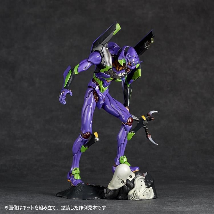 Neon Genesis Evangelion ARTPLA Sculpture Works EVA Test Type-01 Berserk Model Kit (Reissue) Gallery Image 9