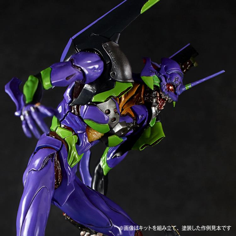 Neon Genesis Evangelion ARTPLA Sculpture Works EVA Test Type-01 Berserk Model Kit (Reissue) Gallery Image 11